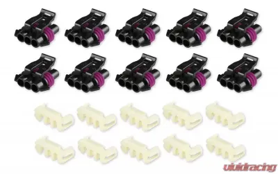 Holley EFI METRIPACK, 3 CAVITY, FEMALE, BLACK - 570-318