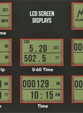 Holley EFI 3-3/8 SPEEDOMETER, 0-160 MPH, GPS, BLACK                                     - 553-123 - Image 4