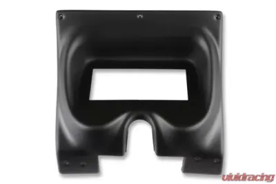 Holley EFI Dash Bezel Expansion Black Chevrolet Camaro 1967-1968 - 553-379