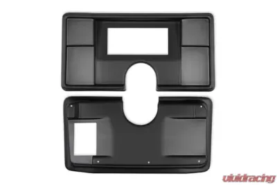 Holley EFI Dash Bezel Expansion Black Chevrolet Malibu 1982-1988 - 553-402