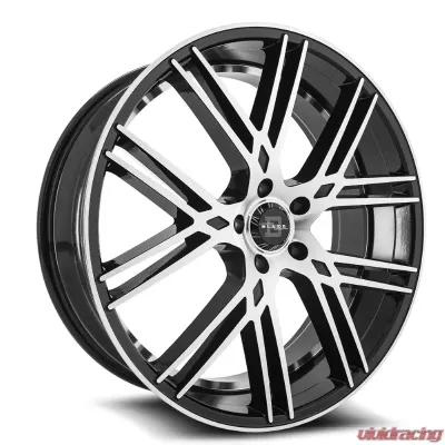 Blade BL-405 Vittoro Wheel 20x8.5 5x114.3 35mm Black Machined - BL-405208551143+35GBM