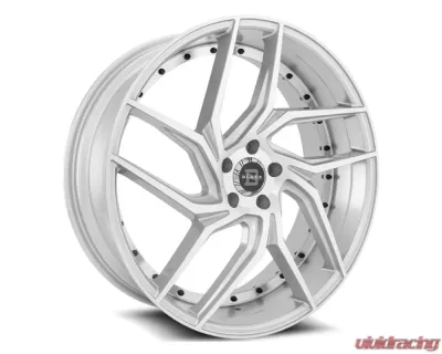 Blade BRVT-456 Enzo Wheel 24x9 5x114.3 35mm Silver Machined - BRT-456249051143+35SM