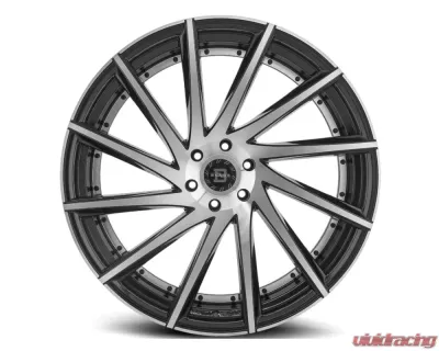 Blade BRVT-457 Tundra Wheel 26x9.5 6x139.7 25mm Black Machined - BRT-457269561397+25GBM
