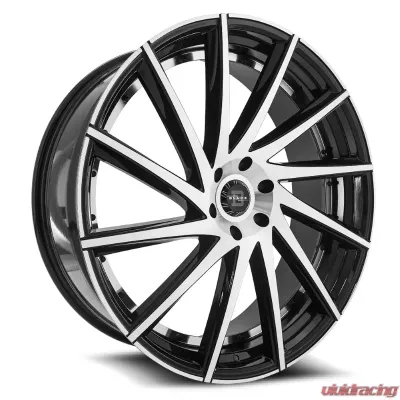 Blade BRVT-457 Tundra Wheel 26x9.5 6x139.7 25mm Black Machined - BRT-457269561397+25GBM