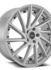Blade BRVT-457 Tundra Wheel 26x9.5 6x139.7 25mm Silver Machined                                     - BRT-457269561397+25SM - Image 2