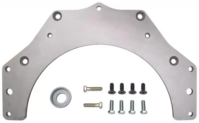 Trans-Dapt Performance Transmission Adapter; 66-Up B.O.P. or Cad. V8 to 62-Up Chevy TH350,TH400,700R4 - 0061
