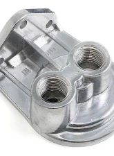 Trans-Dapt Performance Single Oil Filter Relocation Kit For LS Oil Pans with-10AN fittings-Vert Ports                                     - 1012 - Image 2
