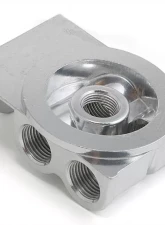 Trans-Dapt Performance Single Oil Filter Relocation Kit For LS Oil Pans with-10AN fittings-Horiz Ports                                     - 1014 - Image 4