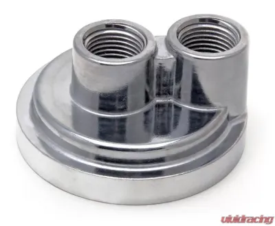 Trans-Dapt Performance Spin-on Oil Filter Bypass; 2-1/2 in. ID; 2 3/4 in. OD Flange w/ 13/16 in.-16s - 1020