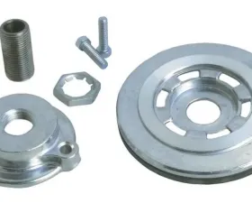 Trans-Dapt Performance 56-67 Chevy V8 canister-style filter w/1/4 in. Bolts to Spin-on Adapter-PH8A