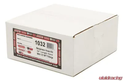 Trans-Dapt Performance 24 in. Oil Filter Relocation Bracket Hose Kit - 1032