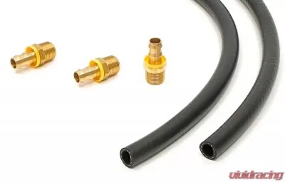 Trans-Dapt Performance 36 in. Oil Filter Relocation Bracket Hose Kit - 1047