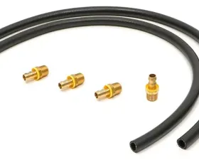 Trans-Dapt Performance 36 in. Oil Filter Relocation Bracket Hose Kit