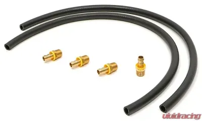 Trans-Dapt Performance 36 in. Oil Filter Relocation Bracket Hose Kit - 1047