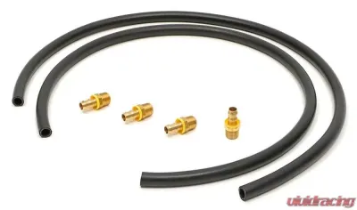 Trans-Dapt Performance 48 in. Oil Filter Relocation Bracket Hose Kit - 1048