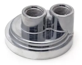 Trans-Dapt Performance Spin-on Oil Filter Bypass; 2-1/2 in. ID; 2 3/4 in. OD Flange w/ 18mmX1.5 Threads