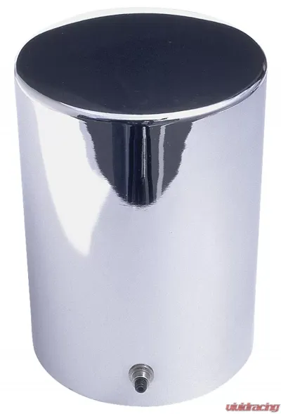 Trans-Dapt Performance 3-11/16 in. Diameter by 5-3/16 in. Tall CHROME Oil Filter Cover - 1067