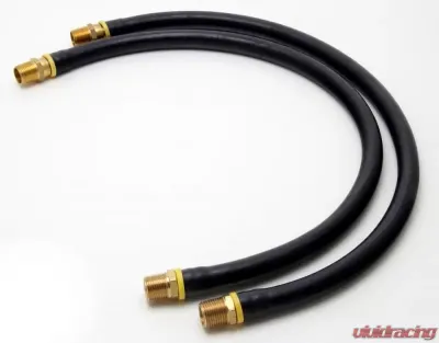 Trans-Dapt Performance 72 in. Oil Filter Relocation Bracket Hose Kit - 1072