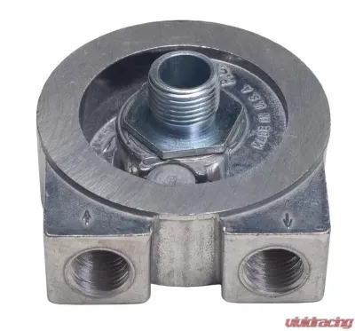 Trans-Dapt Performance Oil Cooler Sandwich Adapter;2-1/2 in. ID; 2 3/4 in. OD Filter Flange;3/4 in.-16 - 1313