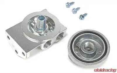 Trans-Dapt Performance CAST ALUMINUM OIL FILTER RELOCATION KIT; HORIZONTAL PORTS Cadillac - 1520