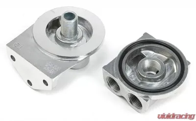 Trans-Dapt Performance CAST ALUMINUM OIL FILTER RELOCATION KIT; 90 DEGREE BYPASS Cadillac - 1620