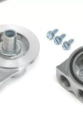 Trans-Dapt Performance CAST ALUMINUM OIL FILTER RELOCATION KIT; 90 DEGREE BYPASS Cadillac Escalade 1999-2000                                     - 1650 - Image 2