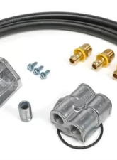 Trans-Dapt Performance CAST ALUMINUM OIL FILTER RELOCATION KIT; 90 DEGREE BYPASS Cadillac Escalade 1999-2000                                     - 1650 - Image 3