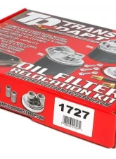 Trans-Dapt Performance CAST ALUMINUM OIL FILTER RELOCATION KIT; 90 DEGREE BYPASS Cadillac                                     - 1727 - Image 4