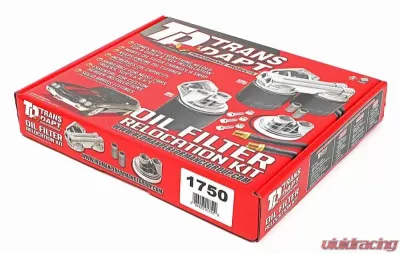 Trans-Dapt Performance CAST ALUMINUM OIL FILTER RELOCATION KIT; 90 DEGREE BYPASS Cadillac Escalade 1999-2000 - 1750