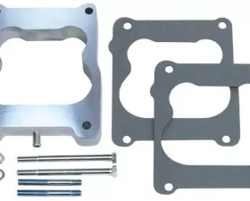 Trans-Dapt Performance 1 in. Tall, QUADRAJET SPACER with PCV- Open- CAST ALUMINUM Carburetor Spacer