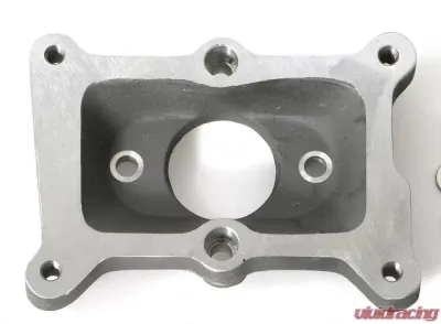 Trans-Dapt Performance 1-1/4 in. Tall, Holley 2BBL to Chevy Straight 6 Mani. Carb Adapter-Cast Aluminum - 2041