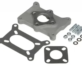 Trans-Dapt Performance 1-1/4 in. Tall, Holley 2BBL to Chevy Straight 6 Mani. Carb Adapter-Cast Aluminum