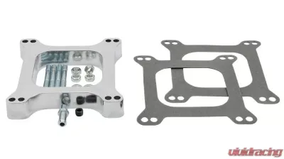 Trans-Dapt Performance 1 in. Tall, HOLLEY/AFB 4BBL SPACER with PCV -Open- CAST ALUMINUM Carb. Spacer - 2103