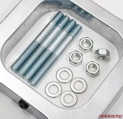 Trans-Dapt Performance 1 in. Tall, HOLLEY/AFB 4BBL SPACER with PCV -Open- CAST ALUMINUM Carb. Spacer - 2103