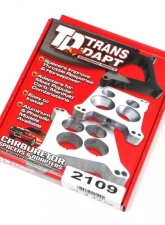 Trans-Dapt Performance 1 in. Tall, QUADRAJET SPACER- Open- CAST ALUMINUM Carburetor Spacer                                     - 2109 - Image 3