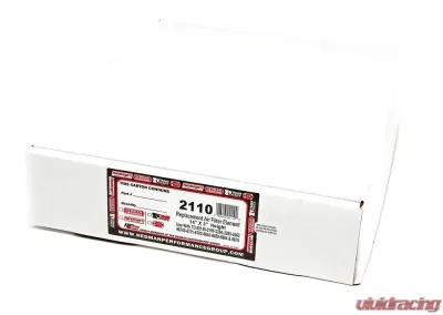Trans-Dapt Performance ROUND High Flow Air Filter Element (PAPER) 14 in. Diameter; 3 in. Tall - 2110
