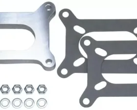 Trans-Dapt Performance 1/2 in. Tall, HOLLEY 2BBL SPACER -Open- CAST ALUMINUM Carburetor Spacer