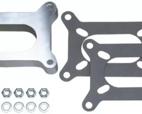 Trans-Dapt Performance 1 in. Tall, HOLLEY 2BBL SPACER -Open- CAST ALUMINUM Carburetor Spacer