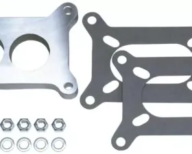 Trans-Dapt Performance 1/2 in. Tall, HOLLEY 2BBL SPACER -Ported- CAST ALUMINUM Carburetor Spacer