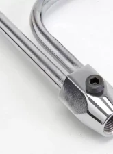 Trans-Dapt Performance Holley Model 3310-2 (8-21/32 in. Centers); Steel/Chrome Fuel Lines                                     - 2194 - Image 2