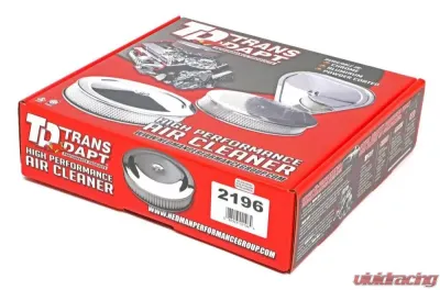 Trans-Dapt Performance HIGH-FLOW-Style Air Cleaner-CHROME - 2196