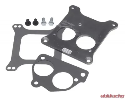Trans-Dapt Performance BB Chevy TBI on to Holley 4BBL Manifold- REAR MOUNT Carburetor to TBI Adapter - 2201