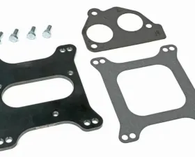 Trans-Dapt Performance SB Chevy TBI on to Holley 4BBL Manifold- CENTER MOUNT Carburetor to TBI Adapter