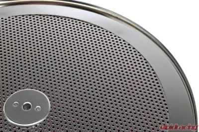 Trans-Dapt Performance Hi-Flow Cotton Air Cleaner Top; 14 in. Diameter-CHROME - 2231