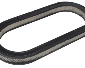 Trans-Dapt Performance Oval Air Filter Element; 9.75 in. Width, 20.75 in. Length, 1-3/4 in. Tall- PAPER