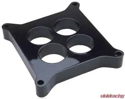 Trans-Dapt Performance 1 in. HOLLEY 4BBL SPACER - Ported- Plastic Phenolic Carburetor Spacer - 2383