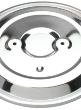 Trans-Dapt Performance O.E.-STYLE Air Cleaner Top CHROME- 94-Up 4.3L S-10 and S-15 (Dual wing nut)                                     - 2384 - Image 3