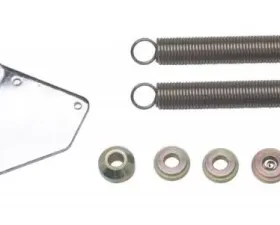 Trans-Dapt Performance Carburetor Throttle Return Spring Kit; BB CHEVY-CHROME
