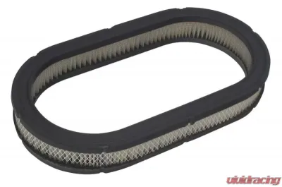 Trans-Dapt Performance Oval Air Filter Element; 7.88 in. Width, 14.625 in. Length, 2 in. Tall- PAPER - 2392