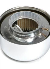 Trans-Dapt Performance 3-DUECE Style Air Cleaner; 4-5/8 in. Dia.; 2-1/16 in. or 2-5/8 in. Neck-CHROME                                     - 2399 - Image 3